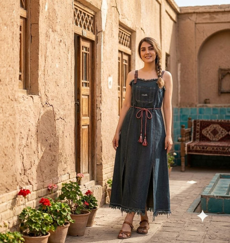 سارافون جین بسیار زیبای وارداتی زنانه