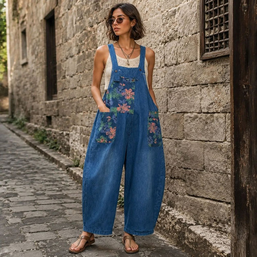 بیلرسوت بالونی جین وارداتی تکرنگ