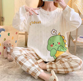 ست بلوز و شلوار نخ پنبه وارداتی