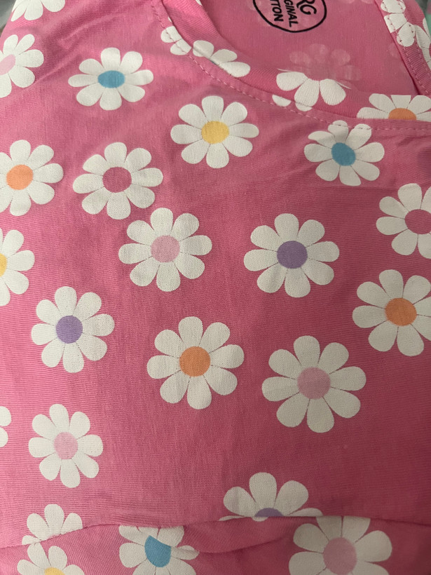 ست راحتی تیشرت و شلوار نخ پنبه hm وارداتی ۲۰۰۶